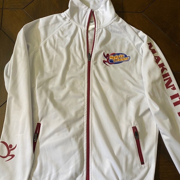 Cheer & Dance Varsity National Champion Jacket Spirit Cheer White Small - Picture 2 of 3